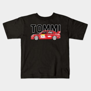 wrc EVO 6 champion Tommi Mäkinen Car evolution TME VI GROUP A Kids T-Shirt